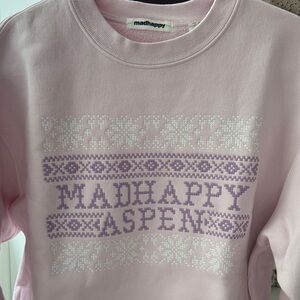 Madhappy Light Pink Aspen Sweater